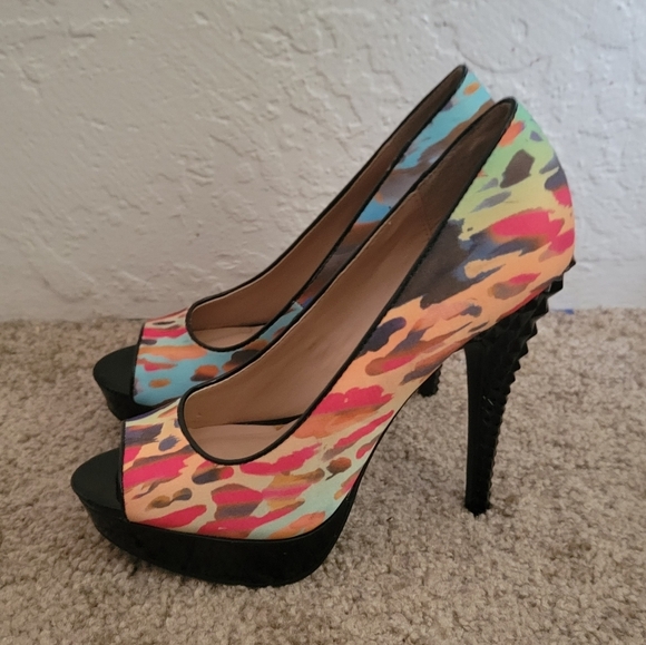 9& CO JJDRAMA Heels Size 7 - Picture 1 of 7